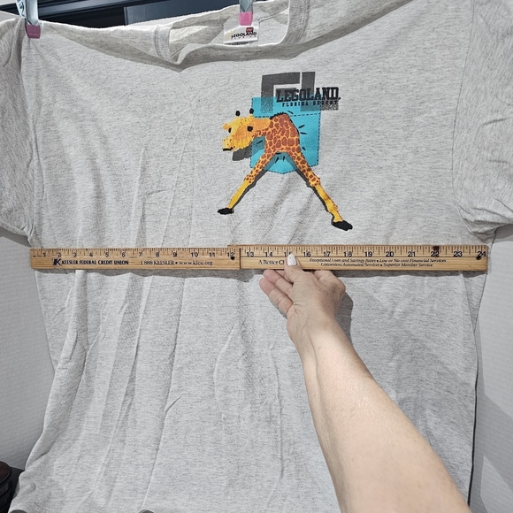 Lego Land Florida Original Giraffe Tee Shirt Legoland T-Shirt 2XL Mens - Picture 2 of 7